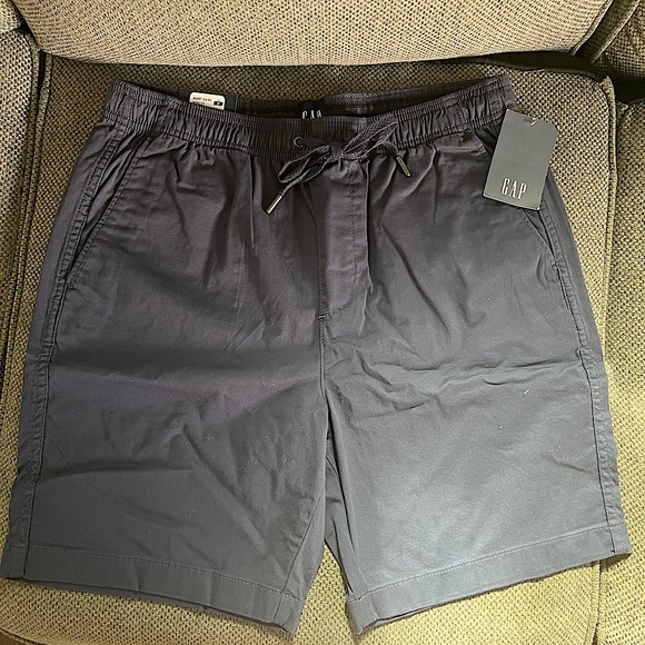 Gap men’s pull-on Shorts Navy Blue - Picture 1 of 5